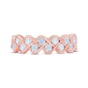 Thumbnail Image 3 of THE LEO First Light Diamond Staggered Anniversary Ring 3/4 ct tw 14K Rose Gold