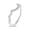 Thumbnail Image 2 of THE LEO Legacy Lab-Grown Diamond Scalloped Wedding Band 1/4 ct tw 14K White Gold