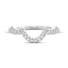 Thumbnail Image 3 of THE LEO Legacy Lab-Grown Diamond Scalloped Wedding Band 1/4 ct tw 14K White Gold