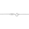 Thumbnail Image 4 of Diamond Graduated Pear Drop Necklace 1/2 ct tw 10K White Gold 18"