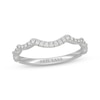 Thumbnail Image 1 of Neil Lane Diamond Scalloped Wedding Band 1/5 ct tw 14K White Gold