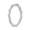 Thumbnail Image 2 of Neil Lane Diamond Scalloped Wedding Band 1/5 ct tw 14K White Gold