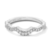 Thumbnail Image 3 of Neil Lane Diamond Scalloped Wedding Band 1/5 ct tw 14K White Gold