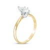 Thumbnail Image 2 of Adore Certified Marquise-Cut Diamond Solitaire Engagement Ring 1 ct tw 14K Yellow Gold (I/I1)