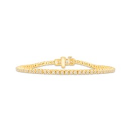 Diamond Tennis Bracelet 1 ct tw 10K Yellow Gold 7&quot;