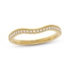 Thumbnail Image 1 of THE LEO Prisma Diamond Contour Wedding Band 1/6 ct tw 14K Yellow Gold