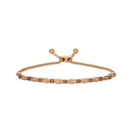 Le Vian Diamond Bolo Bracelet 1/2 ct tw 14K Strawberry Gold