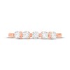 Thumbnail Image 3 of Adore Diamond Five-Stone Anniversary Ring 1/2 ct tw 14K Rose Gold
