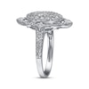Thumbnail Image 2 of Multi-Diamond Oval Ring 1-1/3 ct tw 14K White Gold