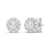 Thumbnail Image 3 of Diamond Halo Gift Set 1/5 ct tw Sterling Silver