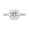 Thumbnail Image 3 of Neil Lane Artistry Round-Cut Lab-Grown Diamond Engagement Ring 4-3/4 ct tw 14K White Gold