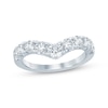 Thumbnail Image 1 of Adore Lab-Grown Diamond Chevron Anniversary Ring 1-1/2 ct tw 14K White Gold