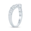 Thumbnail Image 2 of Adore Lab-Grown Diamond Chevron Anniversary Ring 1-1/2 ct tw 14K White Gold