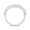Thumbnail Image 3 of Adore Lab-Grown Diamond Chevron Anniversary Ring 1-1/2 ct tw 14K White Gold