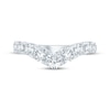 Thumbnail Image 4 of Adore Lab-Grown Diamond Chevron Anniversary Ring 1-1/2 ct tw 14K White Gold