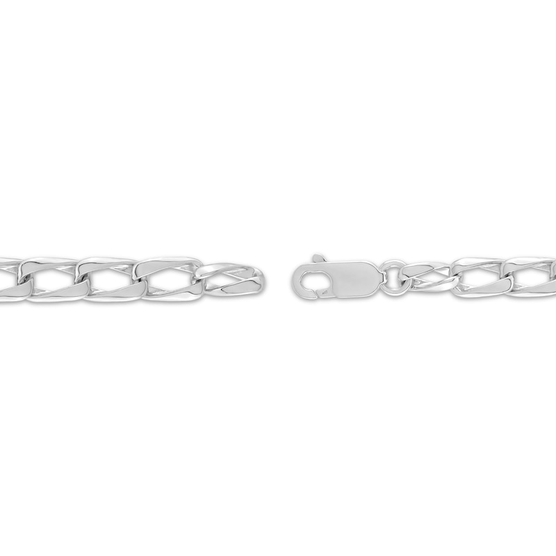 Main Image 2 of Diamond ID Bracelet 1/4 ct tw Sterling Silver 8"