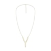Thumbnail Image 4 of Diamond Y-Drop Necklace 1 ct tw 10K Yellow Gold 17"