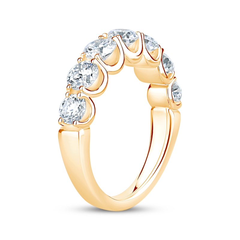 Main Image 2 of Adore Lab-Grown Diamonds Seven-Stone Anniversary Ring 2 ct tw 14K Yellow Gold
