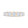 Thumbnail Image 4 of Adore Lab-Grown Diamonds Seven-Stone Anniversary Ring 2 ct tw 14K Yellow Gold