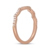 Thumbnail Image 2 of Neil Lane Diamond Contoured Wedding Ring 1/5 ct tw 14K Rose Gold
