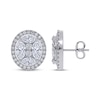 Thumbnail Image 3 of KAY Lab-Grown Diamonds Marquise & Round-Cut Oval-Shaped Stud Earrings 6 ct tw 14K White Gold