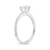 Thumbnail Image 2 of Certified Princess-Cut Diamond Engagement Ring 3/4 ct tw Platinum