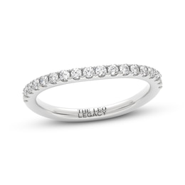 THE LEO Legacy Lab-Grown Diamond Wedding Band 1/3 ct tw 14K White Gold