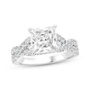 Thumbnail Image 1 of Adore Lab-Grown Diamonds Princess-Cut Engagement Ring 4 ct tw 14K White Gold