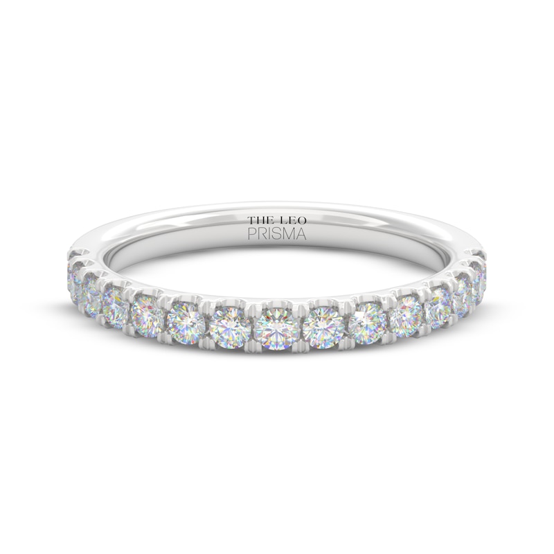 Main Image 4 of THE LEO Prisma Diamond Wedding Band 1/2 ct tw 14K White Gold