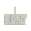 Thumbnail Image 1 of Men's Diamond "GOAT" Charm 3/4 ct tw 10K Yellow Gold