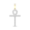 Thumbnail Image 1 of KAY Lab-Grown Diamonds Men's Ankh Charm 1 ct tw 10K Yellow Gold