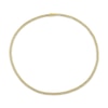Thumbnail Image 1 of 4.5mm Cuban Curb Chain Necklace Semi-Solid 10K Yellow Gold 22"