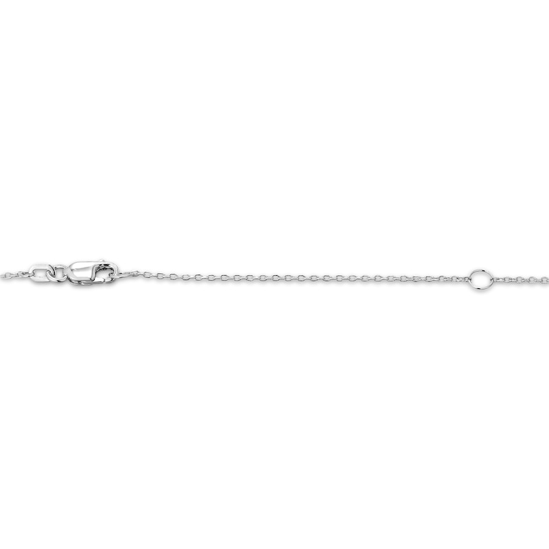 Main Image 3 of "Mrs." Necklace Sterling Silver 18"