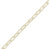 Thumbnail Image 2 of 5.3mm Paperclip Chain Necklace Hollow 10K Yellow Gold 18"