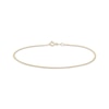Thumbnail Image 3 of Curb, Herringbone & Paperclip Link Chain Bracelet Set Solid 10K Yellow Gold 7.5"