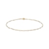 Thumbnail Image 5 of Curb, Herringbone & Paperclip Link Chain Bracelet Set Solid 10K Yellow Gold 7.5"