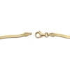 Thumbnail Image 8 of Curb, Herringbone & Paperclip Link Chain Bracelet Set Solid 10K Yellow Gold 7.5"