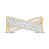 Thumbnail Image 4 of KAY Lab-Grown Diamonds Crossover Fashion Ring 1 ct tw 10K Yellow Gold