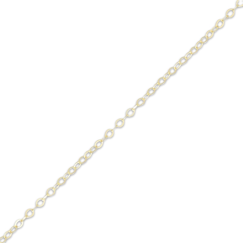 Main Image 2 of Love Knot Necklace 10K Yellow Gold 18"
