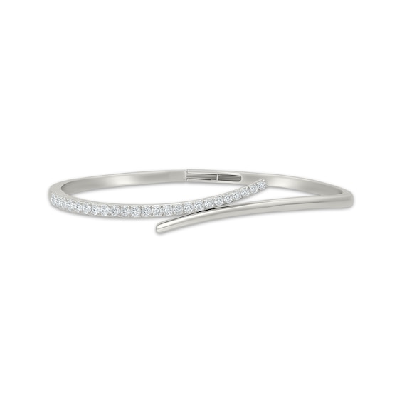 KAY Lab-Grown Diamonds Bangle Bracelet 1 ct tw Sterling Silver