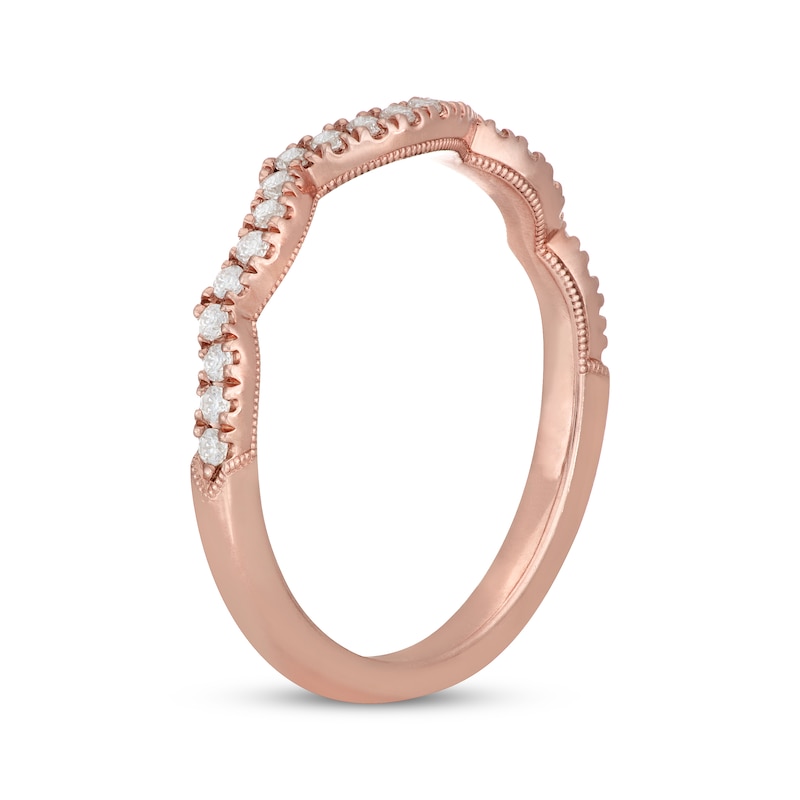 Main Image 2 of Neil Lane Diamond Wedding Band 1/5 ct tw 14K Rose Gold