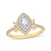 Thumbnail Image 1 of Adore Marquise-Cut Diamond Engagement Ring 3/4 ct tw 14K Two-Tone Gold