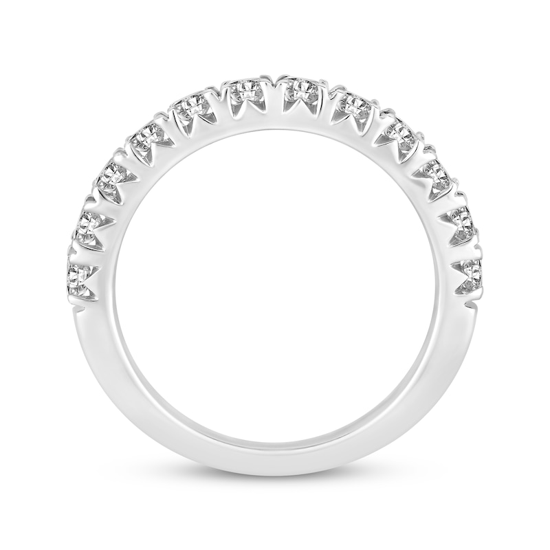 Main Image 2 of Lab-Grown Diamonds Anniversary Band 1 ct tw 14K White Gold