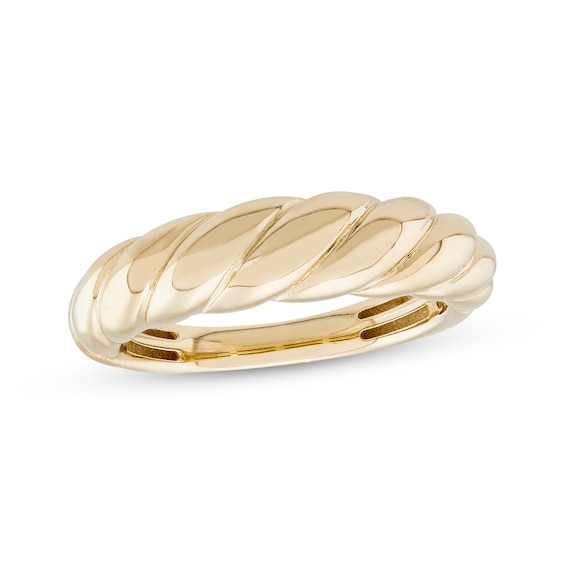 Croissant Ring 14K Yellow Gold