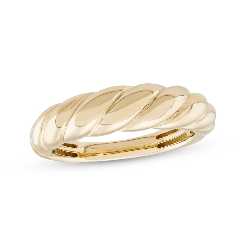 Main Image 1 of Croissant Ring 14K Yellow Gold