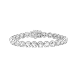 KAY Lab-Grown Diamonds Tennis Bracelet 10 ct tw 14K White Gold 7"