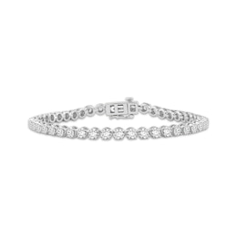 KAY Lab-Grown Diamonds Tennis Bracelet 5 ct tw 14K White Gold 7"