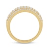 Thumbnail Image 3 of Adore Diamond Stepped Anniversary Band 1 ct tw 14K Yellow Gold