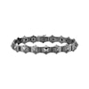Thumbnail Image 1 of Ink & Ice Men's Black Diamond Stud Bracelet 1/2 ct tw Black Rhodium-Plated Sterling Silver 8.5"