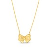 Thumbnail Image 1 of Bow Necklace 14K Yellow Gold 16"